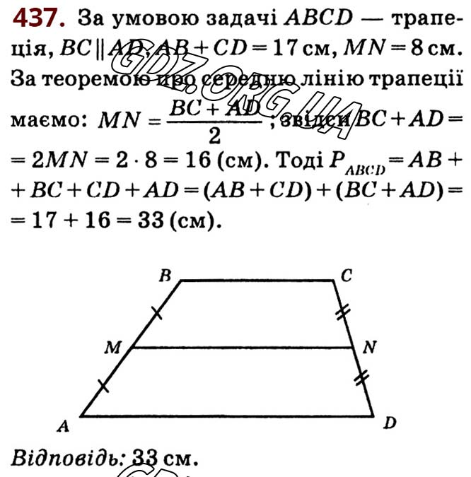 ГДЗ Геометрія 8 клас Істер 2021