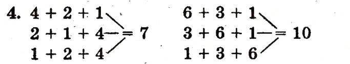 Завдання № 4 - сторінка 85 - ГДЗ Математика 1 клас Ф.М. Рівкінд, Л.В. Оляницька 2012