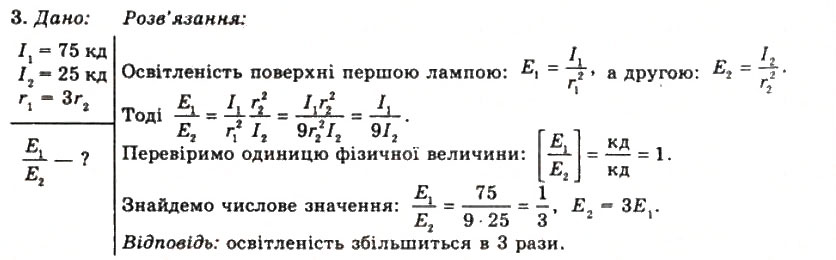 Завдання № 3 - Вправа 31 - ГДЗ Фізика 11 клас Т.М. Засєкіна, Д.О. Засєкін 2011