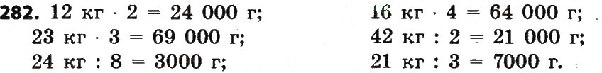 Завдання № 282 - П'ЯТИЦИФРОВІ ЧИСЛА - ГДЗ Математика 4 клас Н.О. Будна, М.В. Беденко 2015