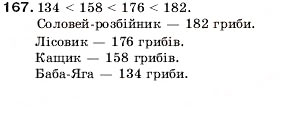 Завдання № 167 - 6. Порівняння натуральних чисел - ГДЗ Математика 5 клас А.Г. Мерзляк, В.Б. Полонський, М.С. Якір 2005