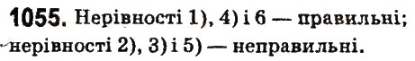 Завдання № 1055 - § 39. Додавання двох чисел з різними знаками - ГДЗ Математика 6 клас О.С. Істер 2014