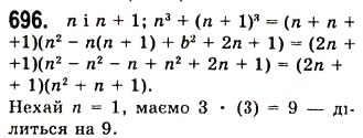 Завдання № 696 - 18. Сума і різниця кубів двох виразів - ГДЗ Алгебра 7 клас А.Г. Мерзляк, В.Б. Полонський, М.С. Якір 2008