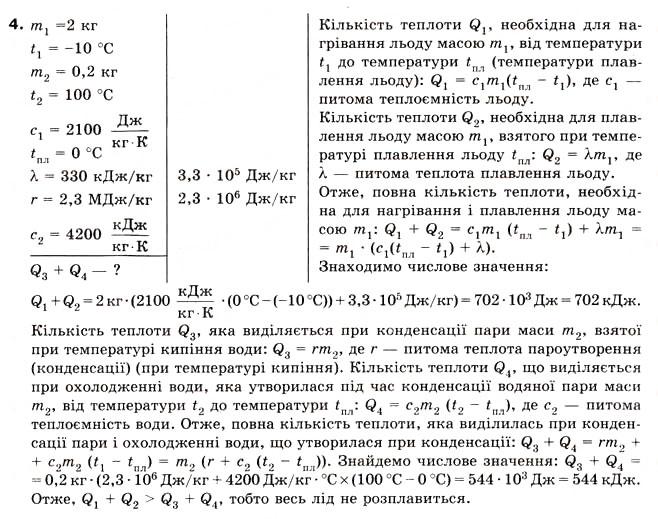 Завдання № 4 - Вправа 34 - ГДЗ Фізика 8 клас Є.В. Коршак, О.І. Ляшенко, В.Ф. Савченко 2008