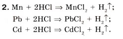 Завдання № 2 - § 9. Здатність металів витискувати водень із кислот. Витискувальний ряд металів - ГДЗ Хімія 8 клас О.Г. Ярошенко 2008