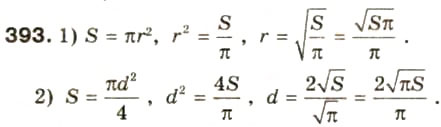 Завдання № 393 - § 19. Функція у = √х, її графік та властивості - ГДЗ Алгебра 8 клас О.Я. Біляніна, Н.Л. Кінащук, І.М. Черевко 2008