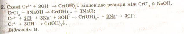 Завдання № 2 - § 12. Реакції обміну між розчинами електролітів. Йонні рівняння - ГДЗ Хімія 9 клас Н.М. Буринська, Л.П. Величко 2009