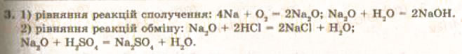 Завдання № 3 - § 14. Класифікація хімічних реакцій за кількістю і складом реагентів - ГДЗ Хімія 9 клас О.Г. Ярошенко 2009